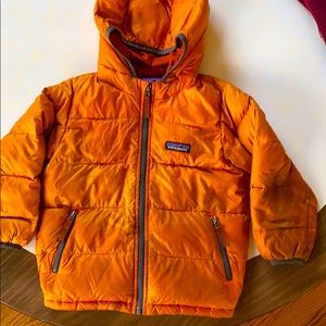 Patagonia Puffer kids 3T safety orange